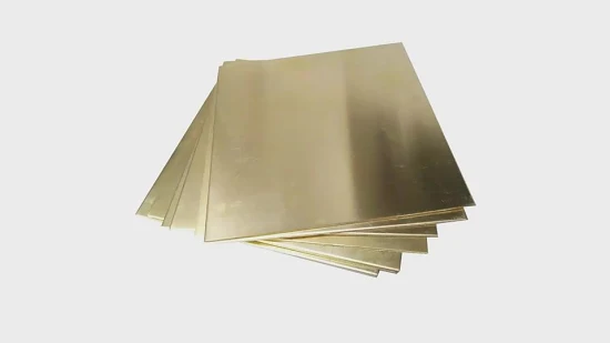 H90/F11/F18/C26000/C22000/C11000 Hoja de acero suave revestida de cobre bimetálico y placa